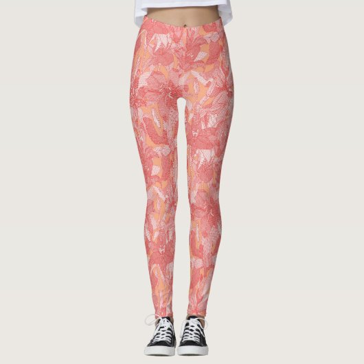 Leggings abricot de salsa (Devant)