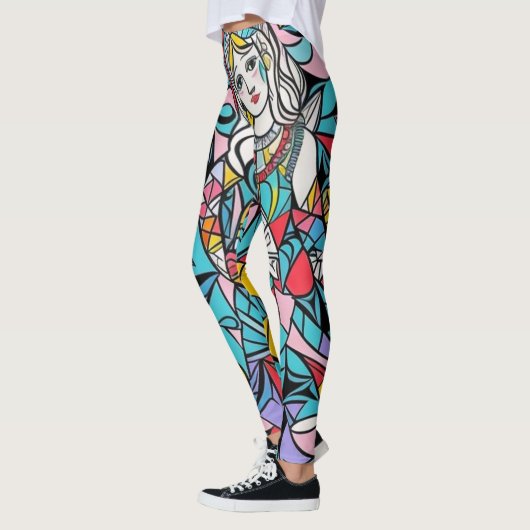 Leggings abstract (Gauche)