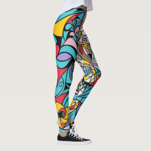 Leggings abstract