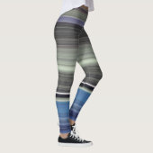 Leggings Abstract #1: Blue and grey (Droite)