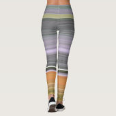 Leggings Abstract #1: Yellow and grey (Dos)