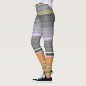 Leggings Abstract #1: Yellow and grey (Gauche)