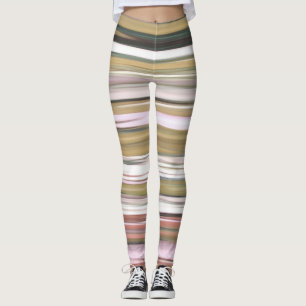 Leggings Abstract #2: Autumn Fall colors blur
