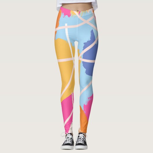 Leggings AbstracT ArTworK (Devant)