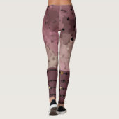 Leggings Abstract, brown, rose, rose (Dos)