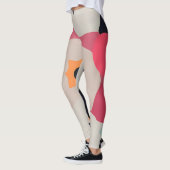 Leggings Abstract Dream Wave – Vibrant Surreal Flow (Gauche)