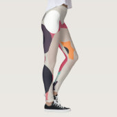 Leggings Abstract Dream Wave – Vibrant Surreal Flow (Droite)