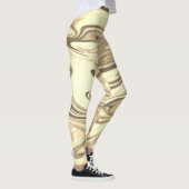 Leggings Abstract elegant fluide marble liquide (Droite)
