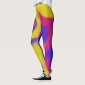 Leggings, abstract en kleurrijk leggings (Links)