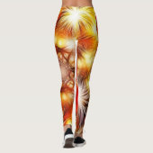 Leggings Abstract Fireworks Stars Background-34944 (Dos)