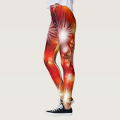 Leggings Abstract Fireworks Stars Background-34944 (Gauche)