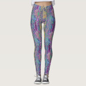 Leggings abstract fractals (Devant)