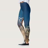 Leggings Abstract Intentional Camera Movement Night Light T (Gauche)