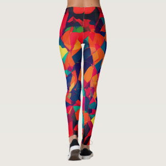 Leggings Abstract kleurrijk ontwerp