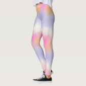 Leggings abstract kleurstofpatroon (Links)