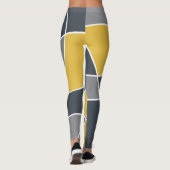 Leggings Abstract, modern, geometric, trendy pattern (Dos)
