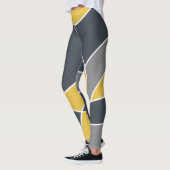Leggings Abstract, modern, geometric, trendy pattern (Gauche)