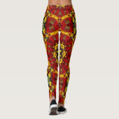 Leggings Abstract modern mosaic kaleidoscopic (Dos)