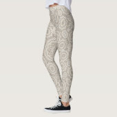 Leggings Abstract modern mosaic kaleidoscopic (Gauche)