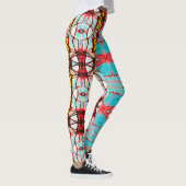 Leggings, Abstract Psychedelic tr IV Leggings (Rechts)