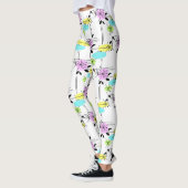 Leggings Abstract retro (Gauche)