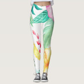 Leggings Abstract tropical (Devant)