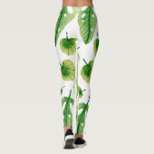 Leggings Abstract tropical art (Dos)