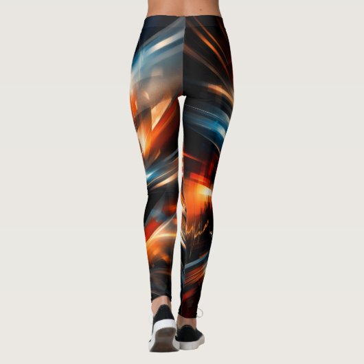 Leggings Abstract Vision of Motion & Mind (Dos)