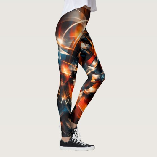 Leggings Abstract Vision of Motion & Mind (Droite)