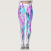 Leggings Abstract Watercolor (Devant)