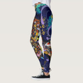 Leggings Abstracte kunst (Links)