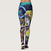Leggings Abstracte kunst (Achterkant)