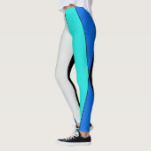 Leggings Abstraction géométrique (Gauche)