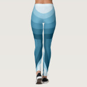 Leggings abstraction motif folklorique (Dos)