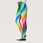 Leggings abstraction motif folklorique (Gauche)
