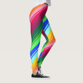 Leggings abstraction motif folklorique (Droite)