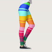 Leggings abstraction motif folklorique (Droite)