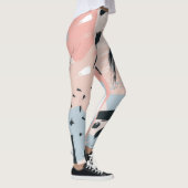 Leggings abstraction pastel (Droite)