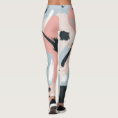 Leggings abstraction pastel (Dos)