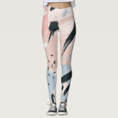 Leggings abstraction pastel (Devant)