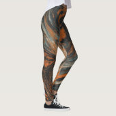 Leggings Abstraction Terrestre (Droite)