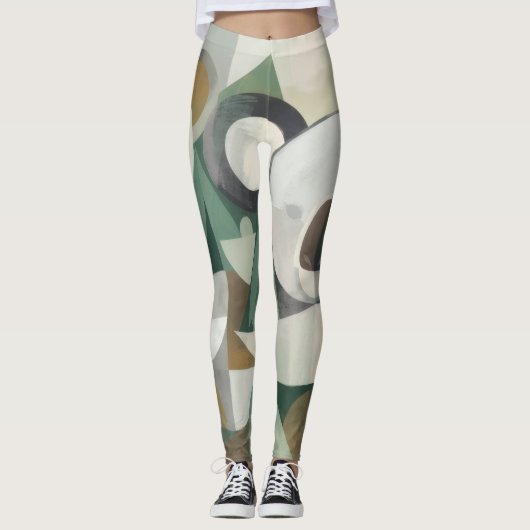 Leggings Abstrait (Devant)