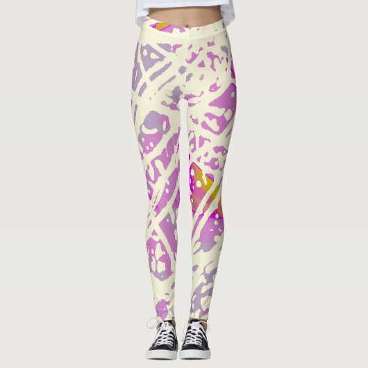 Leggings Abstrait (Devant)