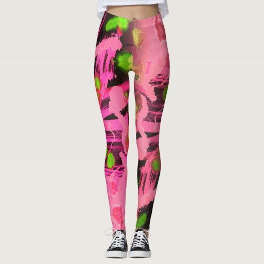 Leggings Abstrait (Devant)