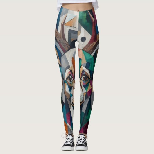 Leggings Abstrait (Devant)