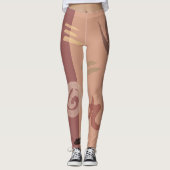 Leggings Abstrait (Devant)