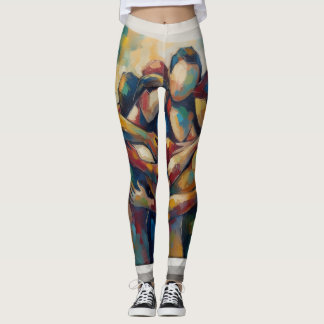 Leggings Abstrait