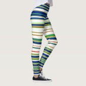 Leggings Abstrait 130716(06) Bande horizontale (Droite)
