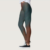 Leggings Abstrait 1 : rouges et bleus (Gauche)