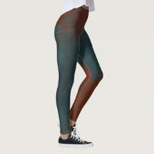 Leggings Abstrait 1 : rouges et bleus (Droite)